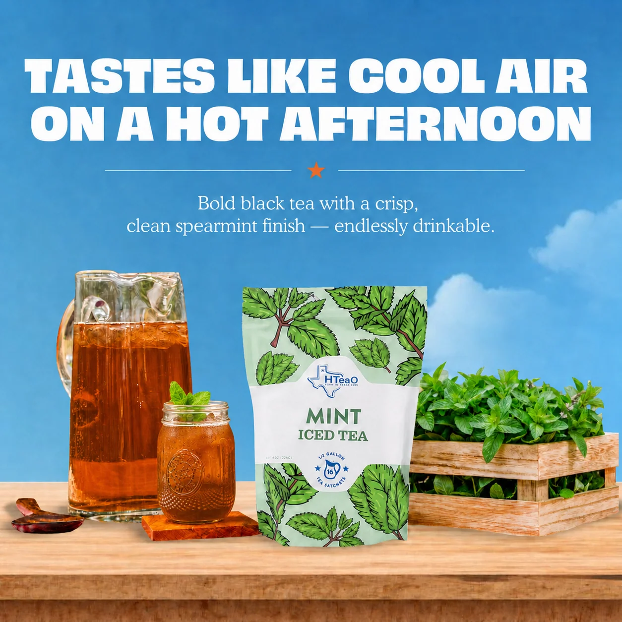 Black Mint Iced Tea - Image 3
