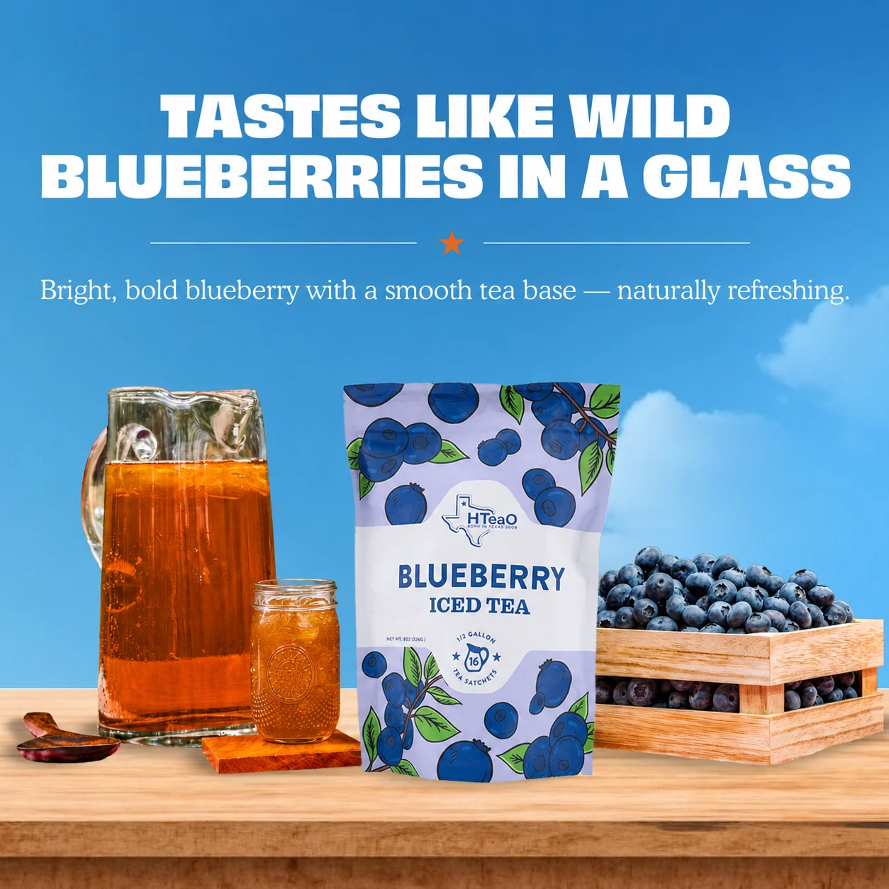 Blueberry Iced Tea - Image 3