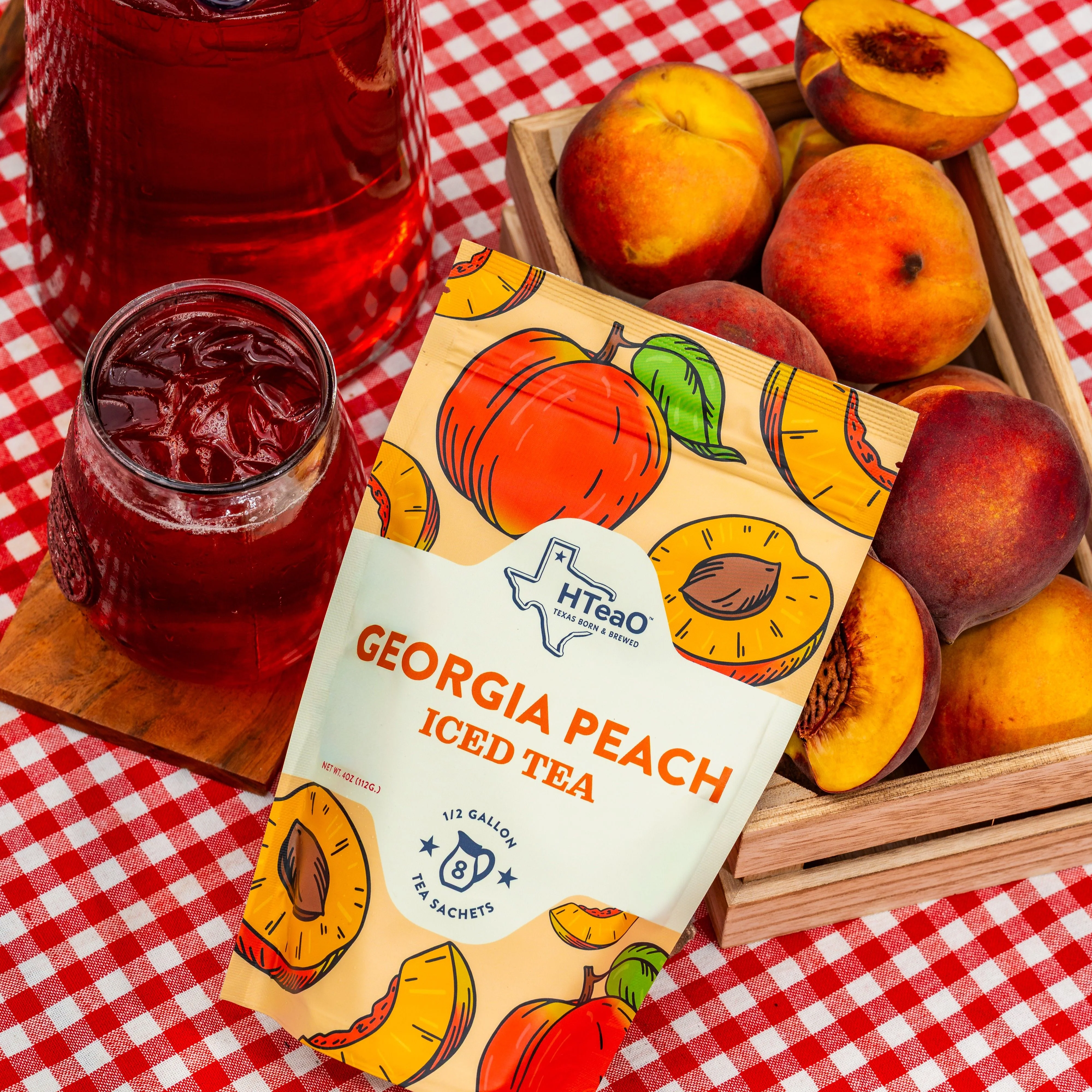 Georgia Peach Iced Tea - Image 3