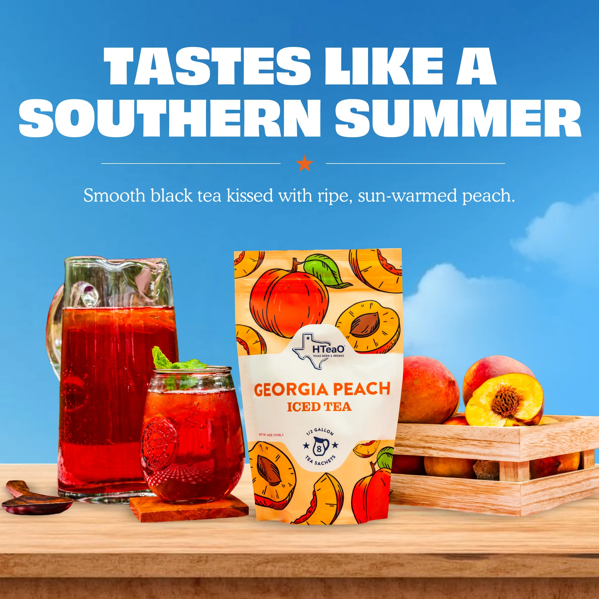 Georgia Peach Iced Tea - Image 4